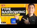 Type Safety with Typeof Guards Understanding Type Narrowing in TypeScript