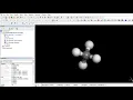 How to draw import a Molecular Structure on Materials Studio and do Geometry Optimization - MS