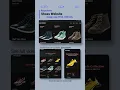 Shoes Website Design Only mzcode01