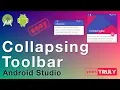 Collapsing Toolbar Layout Android Studio 3 1 2