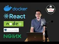Dockerizing a React application with Nodejs Postgres and NginX dev and prod step by step