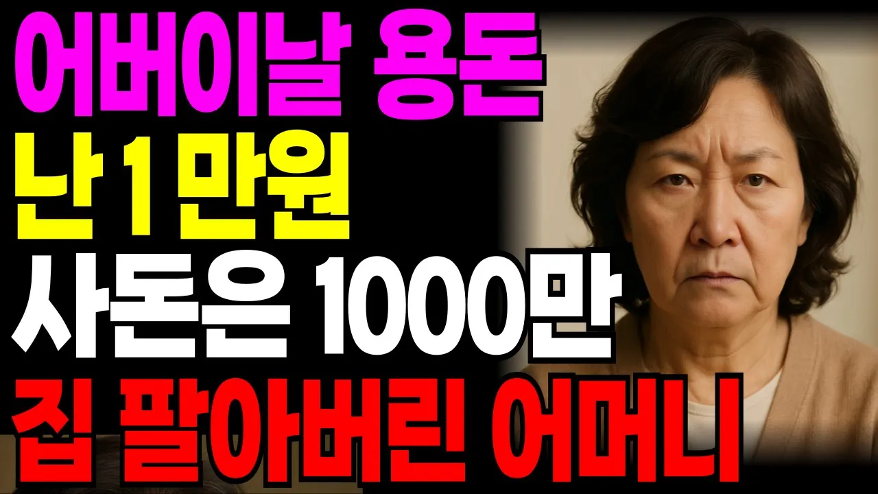 Outline Video 어버이날 1만원 봉투 툭! 사돈한테는 내 카드로 1000만원 긁은 며느리, 통쾌한 어머니의 복수ㅣ노후 사연 ㅣ현명한 어머니ㅣ자녀갈등 오디오북