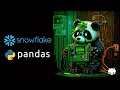 Convert Snowflake Warehouse Data to Pandas Dataframes Automate Python Executions of Snowflake data