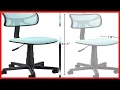 Urban Shop Swivel Mesh Desk Chair Blue