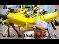 John Deere Deck Belt Routing Diagram LA145 MELLON Head as PTO
