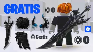 +8 ITEMS UGC GRATIS de ROBLOX que debes CONSEGUIR ITEMS EMO Gratis - UGC EMO Free Roblox 2026