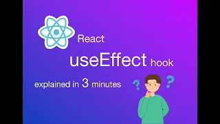 What is useEffect side effects React useEffect hook explained in 3 minutes