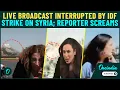 Download Lagu LIVE TV Captures Israeli Airstrike on Damascus — Syrian Army HQ Hit, Reporter Screams, Smoke Engulfs
