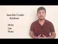 SameSite Cookie Attribute Strict Lax None same-site requests cross-site requests