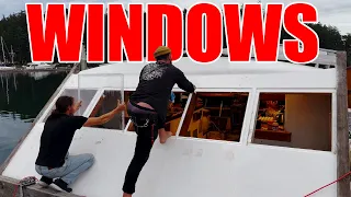 Building the Bow of my Catamaran for a WATER TIGHT WINTER