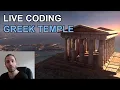 Live Coding Greek Temple