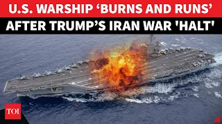 America’s MOST DANGEROUS Warship Pulls Out In HUMILIATING Exit As Trump Pauses Iran Strikes