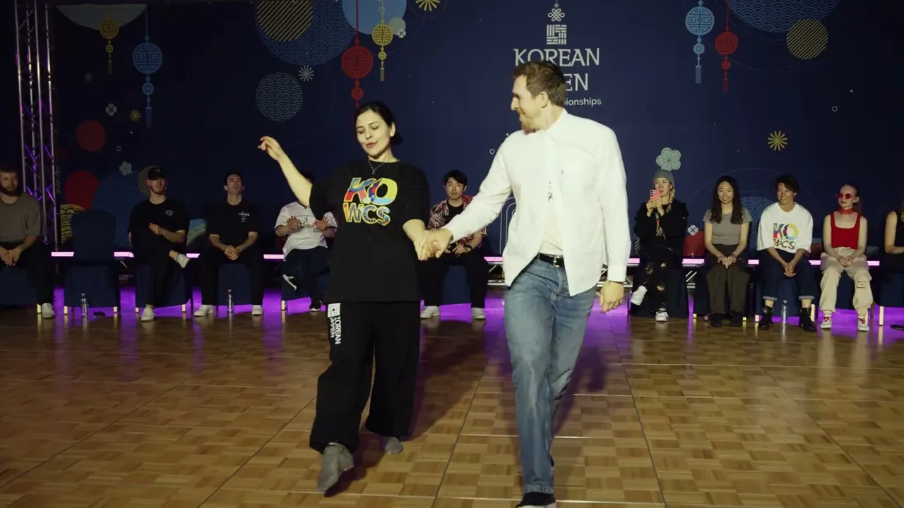Sean McKeever & Nadia Qutaishat - Winners Jack&Jill - Korean Open 2026