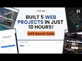 5 Portfolio-Ready Projects for Beginners Beginner to Advanced Web Development Course 2025