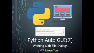Python Auto GUI 7 - File Dialogs with 1 Line of Code in PyQt