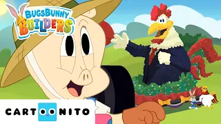 Bugs Bunny Prepares a Colourful Flower Parade! | Bugs Bunny Builders | Cartoonito