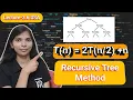 Lec 3 6 Recurrence Tree Method T n 2T n Recurrence Relation in DAA DSA