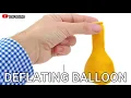 Lagu DEFLATING RUBBER BALLOON suara mengempiskan balon karet