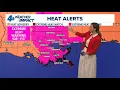 Weather Impact Alert Extreme Heat Warning for Southeast Louisiana