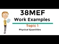 38MEF Topic 1 WE 003 Derived Units Conversion