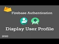 Login and Registration Android App Tutorial Using Firebase Authentication - Display User Profile