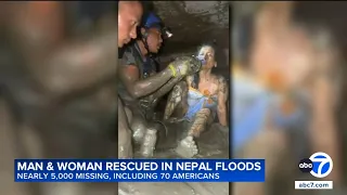 2 people found alive in Nepal debris 10 days after devastating floods