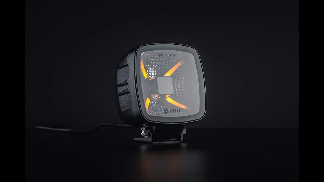 Video: LED werklamp met positielicht (RWA) 10-30v | 400cm kabel