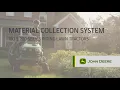 How to Install the Material Collection System John Deere 100 200 Series Lawn Tractors