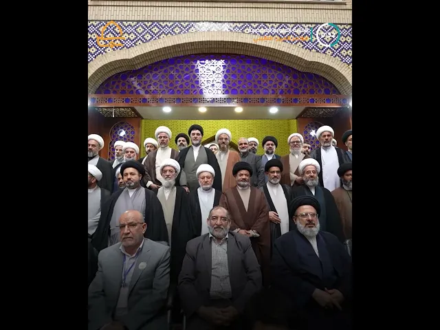 ⁣زيارة وفد العتبة العلوية الى المدارس الدينية والجامعات على هامش المؤتمر لإحياء تراث الميرزا النائيني