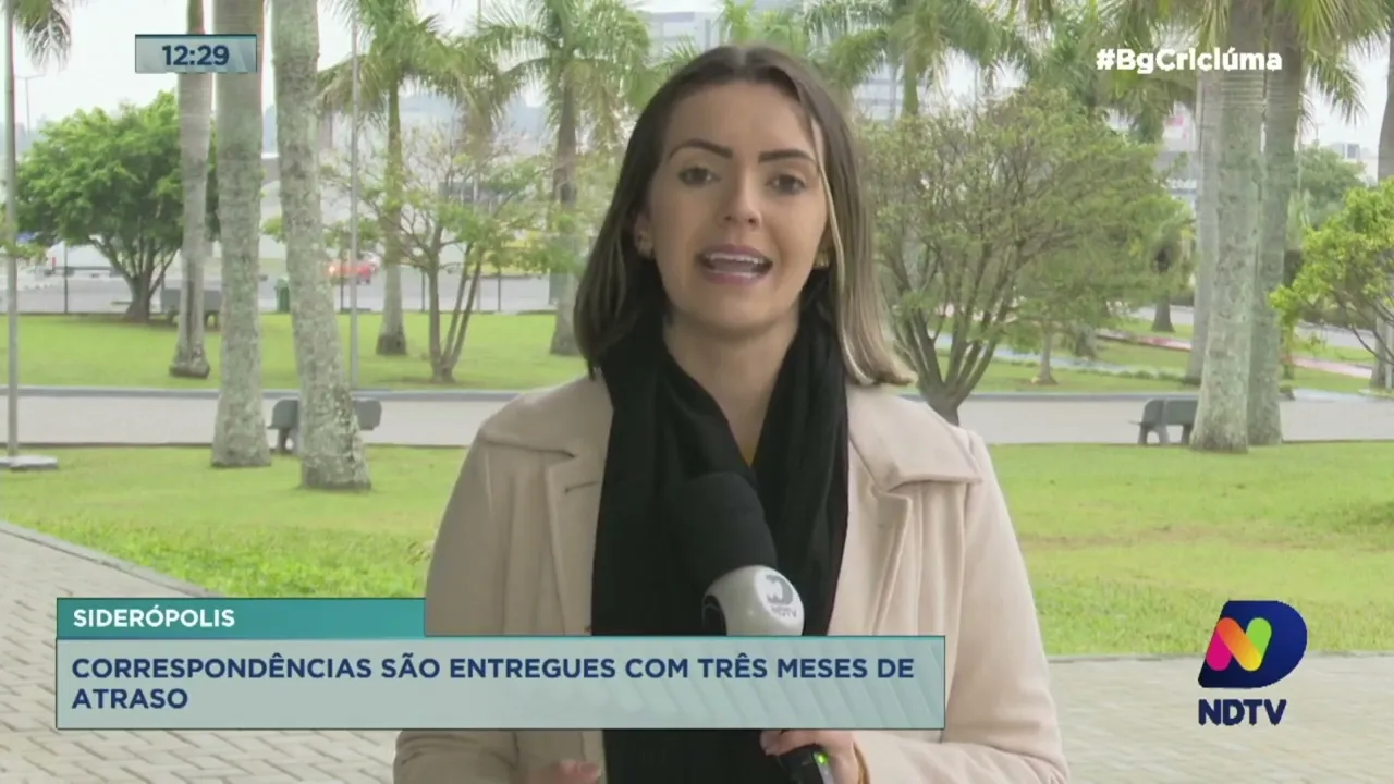 Correspondências são entregues com três meses de atraso em Siderópolis