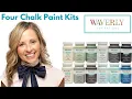 4 Waverly Inspirations Chalk Acrylic Paint Sets