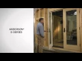 Identifying the Series of Hinged Patio Doors Andersen Windows