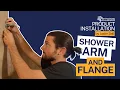How to Replace a Shower Arm and Flange