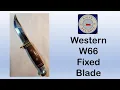 Way Back Wednesday Western W66 Fixed Blade Warthogg1