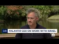 Palantir CEO Outspoken pro-Israel views led employees to leave the company