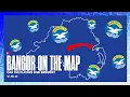 NORTHERN IRELAND Bangor on the map 16 Jul 23
