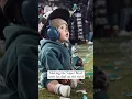 The Eagles players were celebrating with their babies
