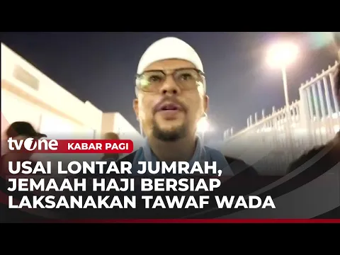 Jemaah Haji telah Selesai Melaksanakan Lontar Jumrah dan akan Menuju Masjidil Haram