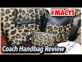 Reviewing Coach Leopard Print Crossbody Taylor Tote Wristlet from MACYS com - Should You Buy It