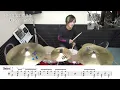 【ドラム楽譜】ケセラセラ / Mrs.GREEN APPLE ドラム叩いてみた！