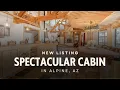 Alpine AZ Log Cabin for Sale 2 933 SF 3 Bedrooms 2 5 Baths Offered at 699 000