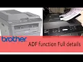How to use ADF Function in Brother DCP L2541DW printer Full ADF Function Detail