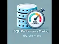 SQL Developer Essentials Performance Tuning Masterclass