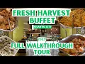 Fresh Harvest Buffet FULL Tour Hard Rock Hotel in ATLANTIC City EVERY Food Option Offered 2025