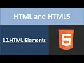 HTML Elements and Tags in Hindi What is HTML Element and Tag HTML Tutorial for Beginners in Hindi