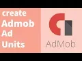 How to Create Ad Units in Admob - Sketchware android studio tutorial