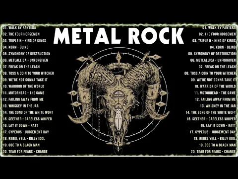 Greatest Heavy Metal rock 2000s - 50 Years Heavy Metal Rock Song