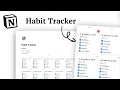 Notion Habit Tracker Template Tour FREE Download