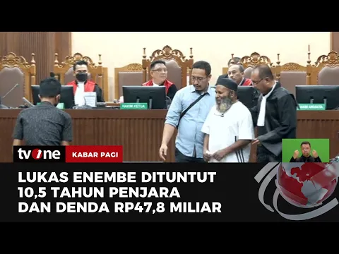 Lukas Enembe Dituntut 10,5 Tahun Penjara Dalam Kasus Suap dan Gratifikasi