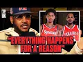 Carmelo Anthony Gets Real About Kiyan s Season What Comes Next